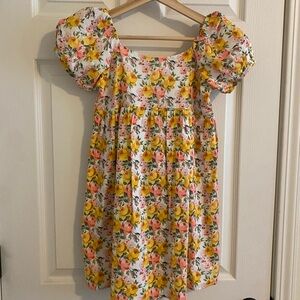 Janie and Jack Floral Puff Sleeve Dress